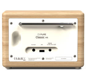 Rádioprijímač s DAB+ Pure Classic H4 biely/hnedý

 obrázok produktu 3 z 6