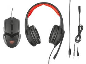 Herný set Trust GXT 784 headset + myš čierny/červený

 obrázok produktu 1 z 5
