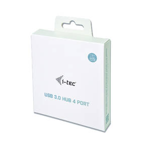USB Hub i-tec Metal USB 3.0 / 4x USB 3.0 sivý

 obrázok produktu 3 z 4