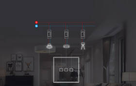 Vypínač Sonoff wireless 433MHz smart wall switch T2EU3C-RF (3-channel) 

 obrázok produktu 5 z 5