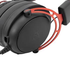Headset White Shark GORILLA pro PC, PS4/PS5, Xbox, Mac čierny/červený

 obrázok produktu 3 z 12
