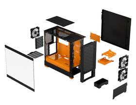 Case FRACTAL DESIGN RGB Orange Core Tempered Glass Clear Tint čierna

 obrázok produktu 11 z 11