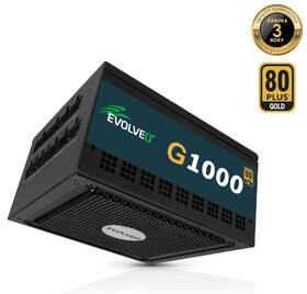 Zdroj Evolveo G1000 1000W 80+ Gold čierny

 obrázok produktu 1 z 5