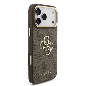 Kryt na mobil Guess 4G Metal Logo Gold Frame na Apple iPhone 18 Pro hnedý

 obrázok produktu 1 z 5