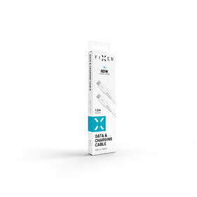 Kábel FIXED Liquid silicone USB-C/USB-C s podporou PD, 60W, 1,2m biely

 obrázok produktu 7 z 7