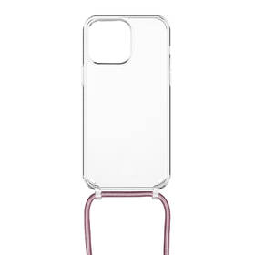 Kryt na mobil FIXED Pure Neck s ružovou šnúrkou na krk na Apple iPhone 14 Pro Max priehľadný

 obrázok produktu 1 z 7