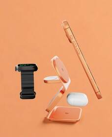 Bezdrôtová nabíjačka Cubenest SQ314 Qi2.2 3v1 s MagSafe oranžová

 obrázok produktu 19 z 19