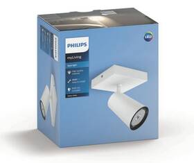 Bodové svietidlo Philips Paisley, 1xGU10 biele

 obrázok produktu 2 z 2