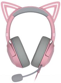 Headset Razer Kraken Kitty V2, Quartz ružový

 obrázok produktu 3 z 7