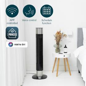 Ventilátor stĺpový Princess 358280 čierny/strieborný

 obrázok produktu 10 z 13