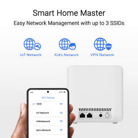 Kompletný Wi-Fi systém Asus ZenWi-Fi BD4 (1-pack) biely

 obrázok produktu 11 z 12