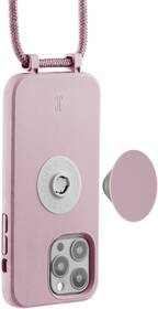 Kryt na mobil PopSockets Just Elegance na Apple iPhone 14 Pro ružový

 obrázok produktu 3 z 4