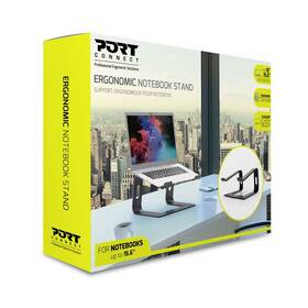Podstavec pre notebooky PORT CONNECT Aluminium Stand sivý

 obrázok produktu 6 z 9
