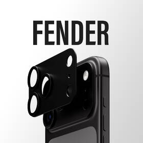 Tvrdené sklo PanzerGlass FENDER na Apple iPhone 18 Pro Max, ochranný hliníkový prvek fotoaparátu čierne

 obrázok produktu 6 z 6