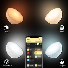 Stolná lampa Philips Go Bluetooth White and Color Ambiance 

 obrázok produktu 6 z 8