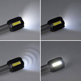 Lampáš Solight 150+150 lm, Li-Ion, USB 

 obrázok produktu 6 z 8