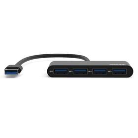 USB Hub PORT CONNECT USB-A , 4x USB 3.0 čierny

 obrázok produktu 1 z 4