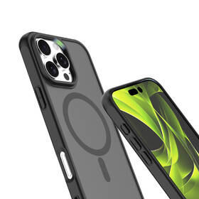 Kryt na mobil Mobile Origin Hybrid MagSafe na Apple iPhone 16 Pro Max čierny

 obrázok produktu 3 z 9