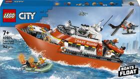 Stavebnica LEGO® City 60504 Záchranný čln pobrežnej hliadky a vrtuľník 

 obrázok produktu 5 z 9