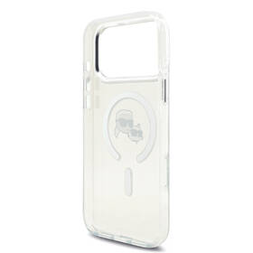 Kryt na mobil Karl Lagerfeld IML K&CH Heads Metal Frame MagSafe na Apple iPhone 17 Pro Max priehľadný

 obrázok produktu 6 z 7