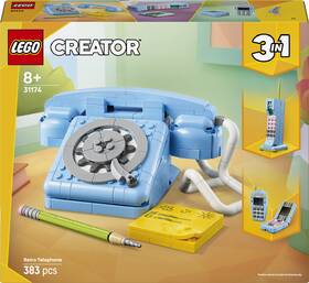 Stavebnica LEGO® Creator 3 v 1 31174 Retro telefón 

 obrázok produktu 7 z 9