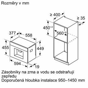 Vstavané espresso Siemens CT718L1B0 čierny

 obrázok produktu 8 z 11