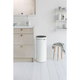 Odpadkový kôš Brabantia Touch Bin New 30 l, white biely

 obrázok produktu 4 z 4