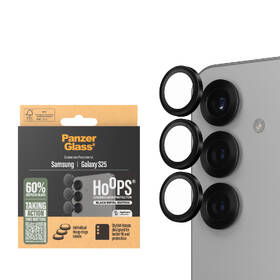 Ochranné sklo šošovky fotoaparátu PanzerGlass HoOps na Samsung Galaxy S25 čierne

 obrázok produktu 2 z 8