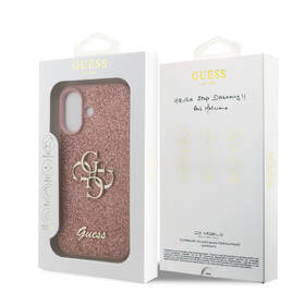 Kryt na mobil Guess PU Fixed Glitter 4G Metal Logo na Apple iPhone 17 ružový

 obrázok produktu 7 z 7