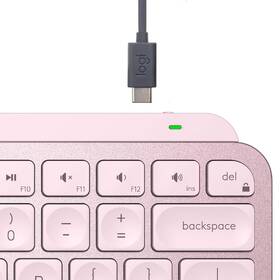 Klávesnica Logitech MX Keys Mini, US ružová

 obrázok produktu 6 z 8