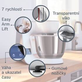 Kuchynský robot Bosch MUM5X720 červený

 obrázok produktu 20 z 21