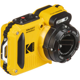 Digitálny fotoaparát Kodak PIXPRO WPZ2 + 2× akumulátor + 16GB karta žltý

 obrázok produktu 8 z 11