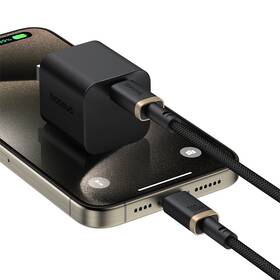 Kábel Baseus Dura USB-C/USB-C, 100W, 2m čierny/zlatý

 obrázok produktu 4 z 16