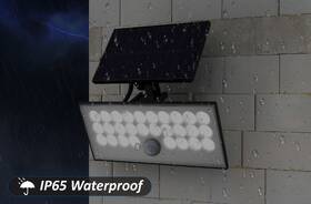 Reflektor Top Light Heleon, solárne, PIR, diaľkové ovládanie, 8W, 4000K, 3 fukčné režimy čierne

 obrázok produktu 5 z 5