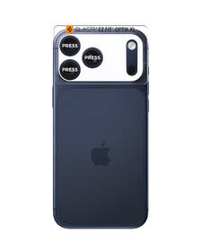 Ochranné sklo šošovky fotoaparátu Spigen tR EZ Fit Optik Pro XL na Apple iPhone 17 Pro Max modré

 obrázok produktu 2 z 15