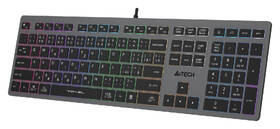 Klávesnica A4Tech FX60 Neon, CZ sivá

 obrázok produktu 4 z 10