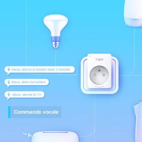Inteligentná zásuvka TP-Link Tapo P100, 2ks biela

 obrázok produktu 5 z 6