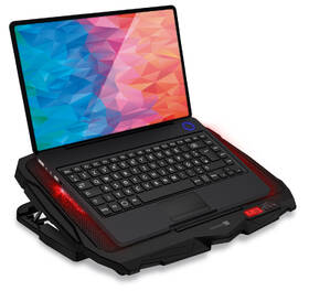 Chladiaca podložka pre NTB Connect IT FrostWind do 15,6" čierna/červená

 obrázok produktu 5 z 8
