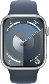 Inteligentné hodinky Apple GPS 45mm puzdro zo strieborného hliníka - búrkovo modrý športový remienok - M/L 

 obrázok produktu 1 z 7