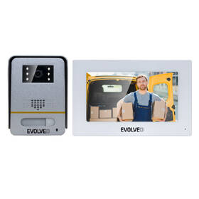 Dverný videotelefón Evolveo DoorPhone AP1- 2 drôtový, s aplikáciou biely

 obrázok produktu 1 z 9