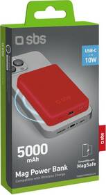 Powerbank SBS Mag 5000 mAh 10W červená

 obrázok produktu 1 z 1