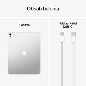 Tablet Apple iPad Pro 13" M5 Wi‑Fi + Cellular 512 GB štandardné sklo - strieborný 

 obrázok produktu 8 z 8