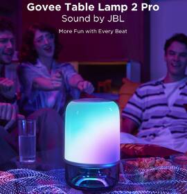 Stolná lampa Govee Table Lamp 2 RGBW lampa s reproduktorom - zvuk od JBL biela

 obrázok produktu 4 z 7