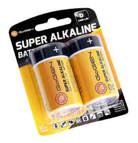 Batéria alkalická GoGEN D, LR20, blister 2ks 

 obrázok produktu 1 z 2