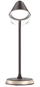 Stolná lampa IMMAX FINCH, Qi nabíjanie, 9W hnedá/zlatá

 obrázok produktu 2 z 16