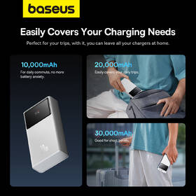 Powerbank Baseus Star-Lord 10000mAh 30W 2xUSB/2xUSB-C biely

 obrázok produktu 10 z 16