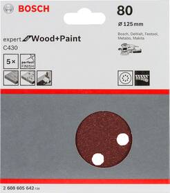 Brúsny papier Bosch C430 G80 PR.125MM 

 obrázok produktu 2 z 2