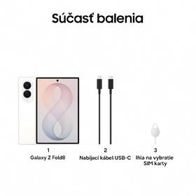 Mobilný telefón Samsung Galaxy Z Fold8 5G 12 GB / 512 GB krémový

 obrázok produktu 9 z 16