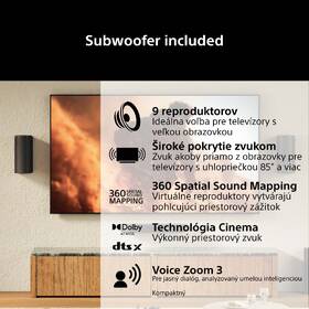 Soundbar Sony HT-A8 Theatre Trio čierny

 obrázok produktu 11 z 23