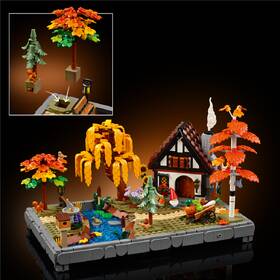 Stavebnica LEGO® Icons 11372 Chata a jesenná záhrada 

 obrázok produktu 8 z 9